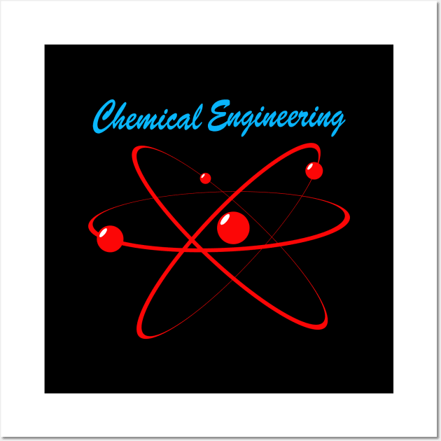chemical engineering, chemistry engineer design Wall Art by PrisDesign99
